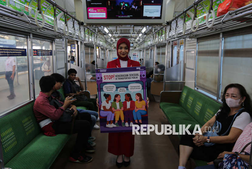 KAI Commuter Gelar Kampanye Anti Kekerasan Seksual di KRL