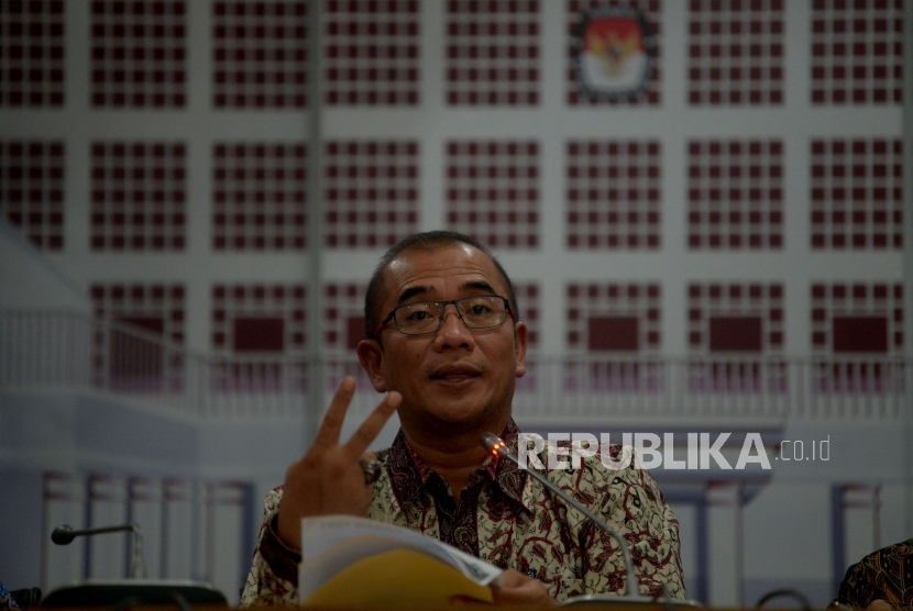 Ketua KPU Hasyim Asy'ari menyebut Presiden Jokowi mendorong masa kampanye Pemilu 2024 dipersingkat. (ilustrasi)