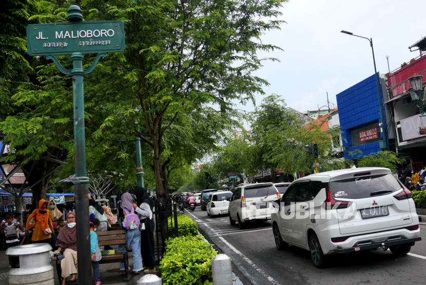 Kemacetan kendaraan di Jalan Malioboro, Yogyakarta (ilustrasi)