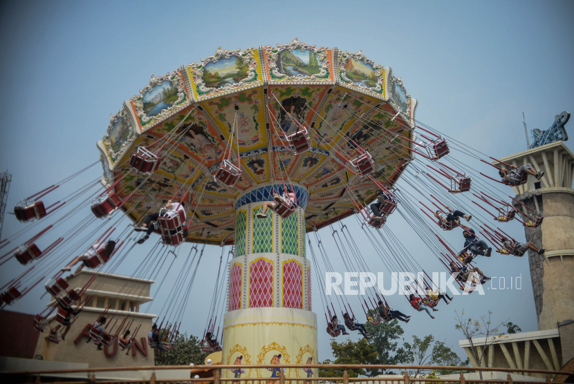 Ancol buka beberapa wahana rekreasi mulai Senin (12/10) (Foto: Dunia Fantasi di kawasan Taman Impian Jaya Ancol, Jakarta)