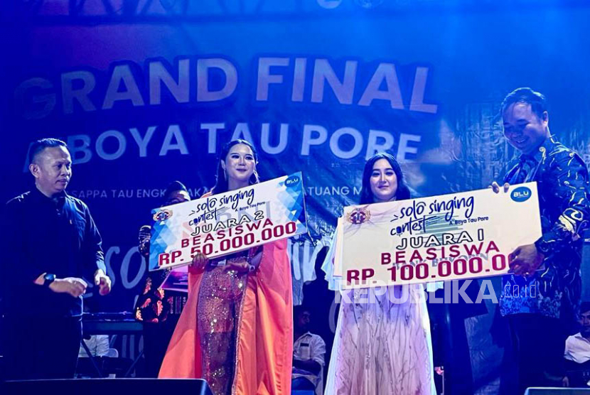 Dari 11 orang finalis, terpilihlah Solo Singing Contest A’Boya Tau Pore terpilih Nadya Febriani Alfin.