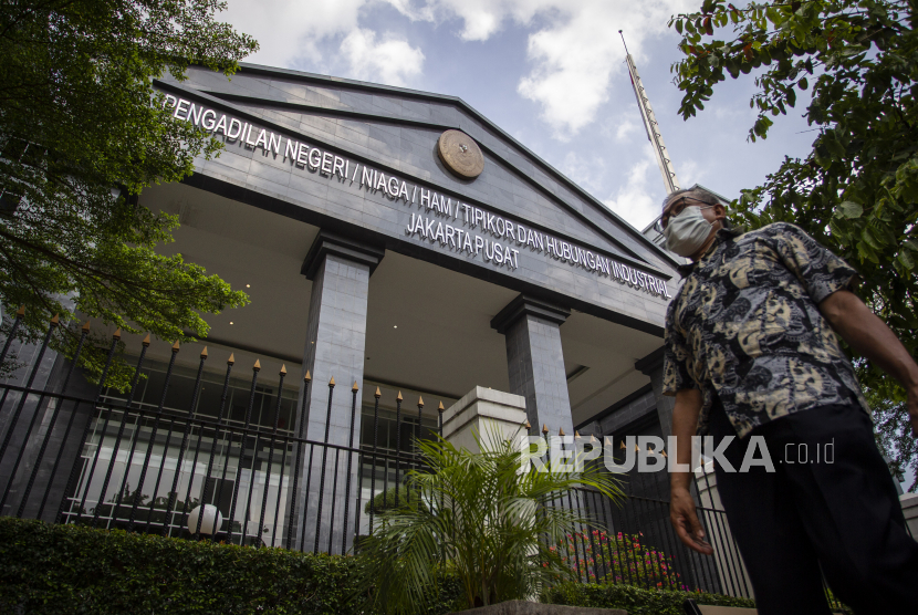 Pengadilan Negeri Jakarta Pusat di Kemayoran.
