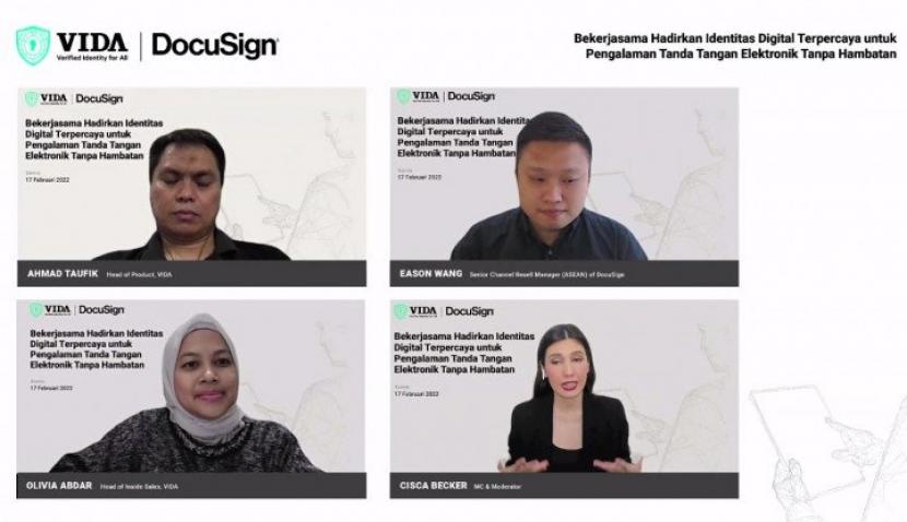 Kolaborasi VIDA dan DocuSign, Verifikasi Identitas Digital Aman Tanpa Hambatan (Nuzulia Nur Rahma)