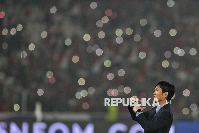 Pelatih timnas Jepang Hajime Moriyasu.