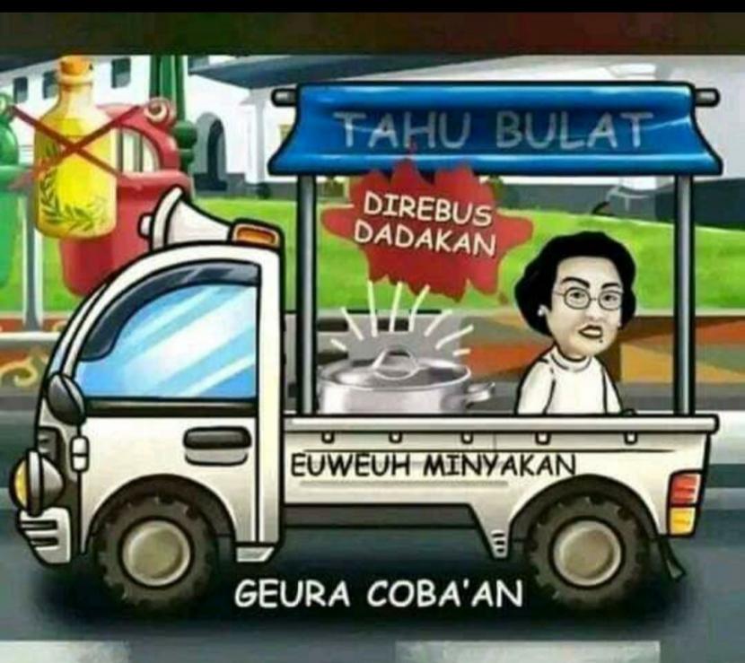 .Meme kocak Tahu Bulat