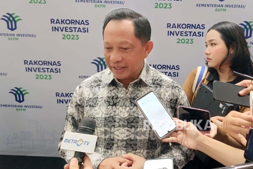 Menteri Dalam Negeri, Tito Karnavian. Mendagri Tito Karnavian menjelaskan soal wapres yang memegang kewenangan Jakarta.