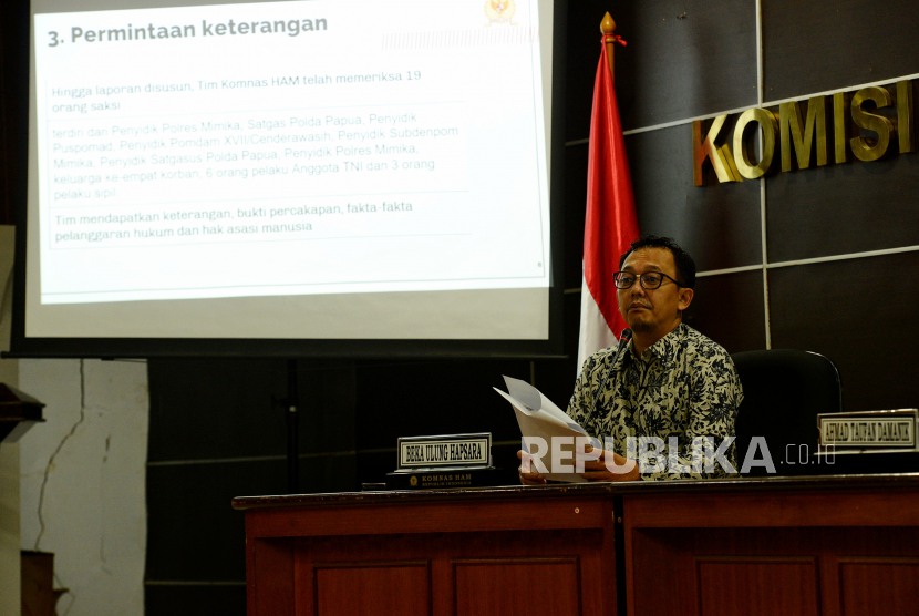 Komisioner Komnas HAM Beka Ulung Hapsara menyatakan tragedi Kanjuruhan harus diusut tuntas.
