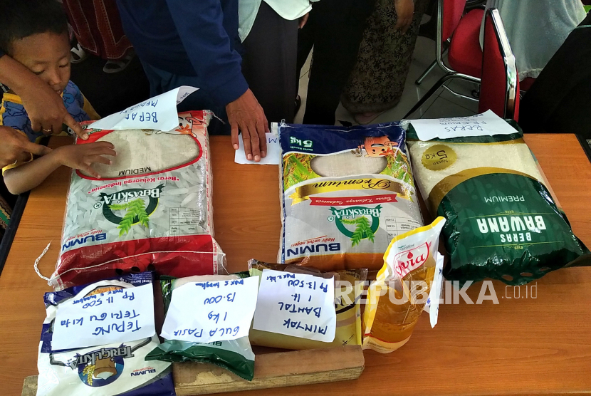 adan Pusat Statistik (BPS) RI mencatat 147 kabupaten/kota di Indonesia mengalami kenaikan harga beras pada minggu ketiga Februari 2023 ini/ilustrasi.