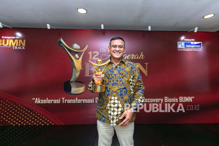 Direktur Utama Pupuk Kalimantan Timur, Rahmad Pribadi.  