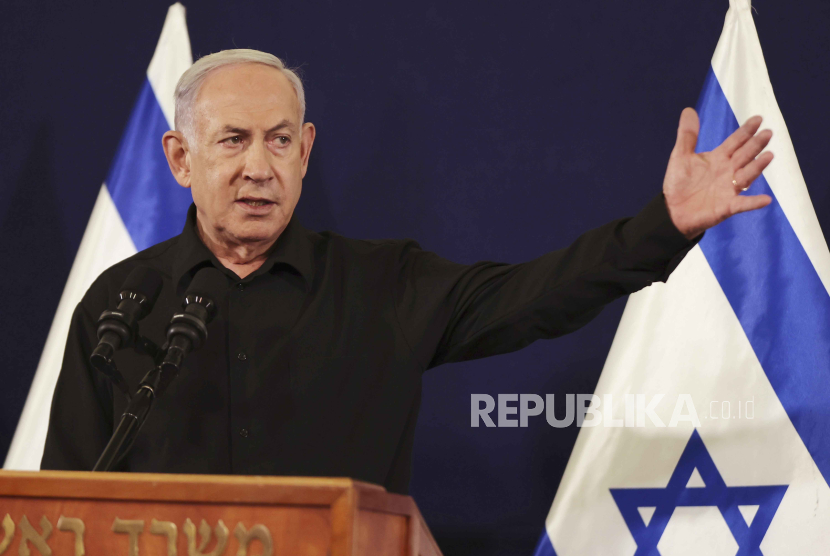 Perdana Menteri Israel Benjamin Netanyahu  (ilustrasi). 