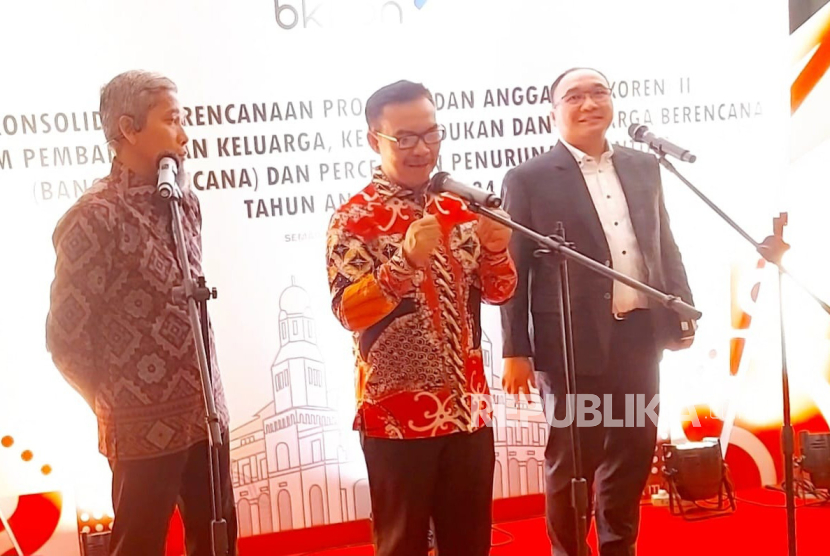 Kepala BKKBN, Hasto Wardoyo, pada acara Konsolidasi Perencanaan Program dan Anggaran (Koren) II Program Bangga Kencana Tahun Anggaran 2024, di MG Setos Hotel, Kota Semarang, Senin (18/9/2023) malam.