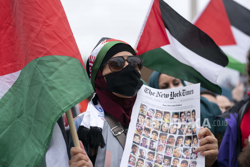 Pendukung rakyat Palestina 