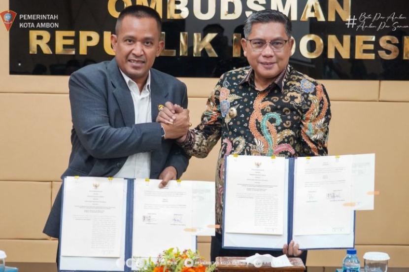 Pemkot Ambon Gandeng Ombudsman RI Tingkatkan Kualitas Pelayanan Publik