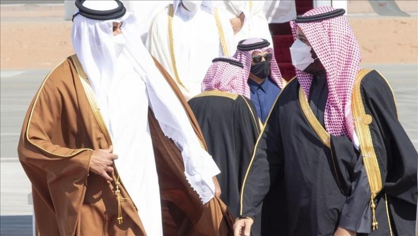Hubungan Qatar-Saudi telah membaik sejak kedua negara menandatangani perjanjian rekonsiliasi.