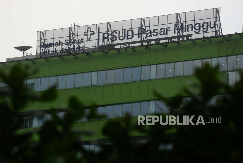 Gedung Rumah Sehat Untuk Jakarta di Pasar Minggu, Jakarta, Senin (19/9/2022). RSUD Pasar Minggu Kembali Buka Layanan Non-Covid-19