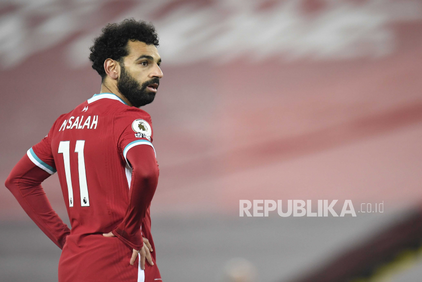 Penyerang Liverpool Mohamed Salah 