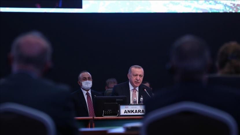 Ankara berharap Uni Eropa segera memperbaiki kebutaan strategis serta memajukan proses keanggotaan Turki, kata presiden Turki - Anadolu Agency