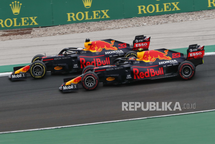 Pembalap Red Bull, Max Verstappen. 