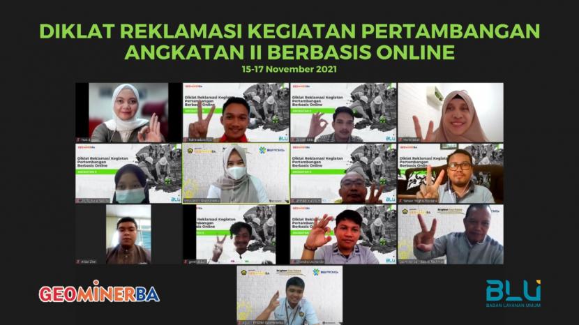 Pentingnya Reklamasi, Mahasiswa Ikuti Gelaran Diklat Reklamasi Pertambangan