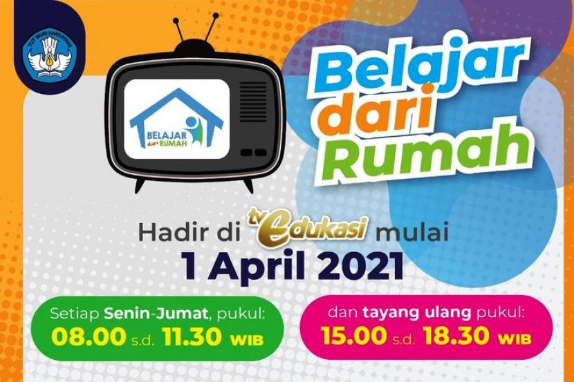 TV Edukasi saat belajar dari rumah