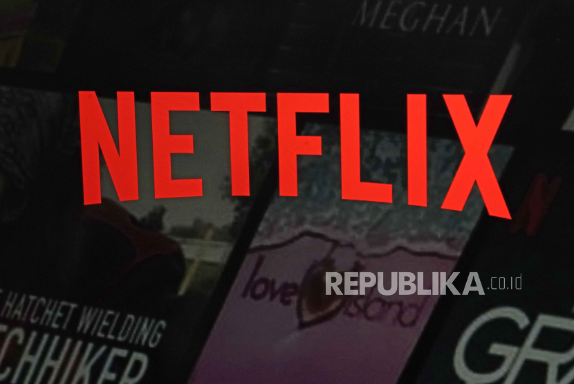 FILE - The Netflix logo is shown in this photo from the company