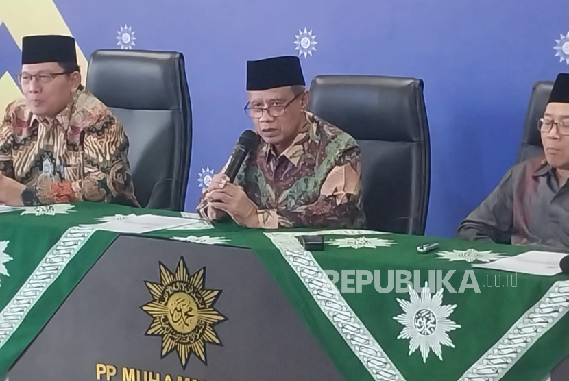 Ketua Umum Pimpinan Pusat (PP) Muhammadiyah Haedar Nashir.