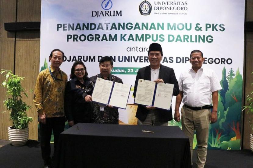 Peduli Lingkungan, Undip Jalin Kerja Sama dengan PT Djarum