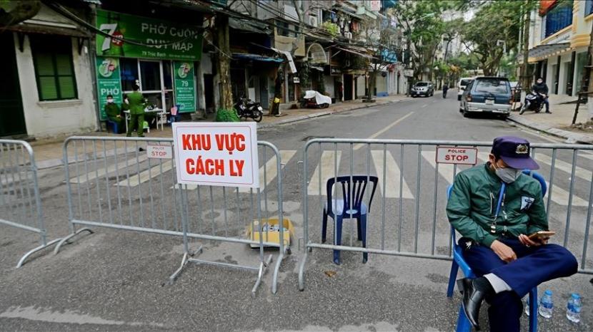 Vietnam mencatatkan penambahan 95 kasus Covid-19 lokal, pada Selasa siang (22/6).