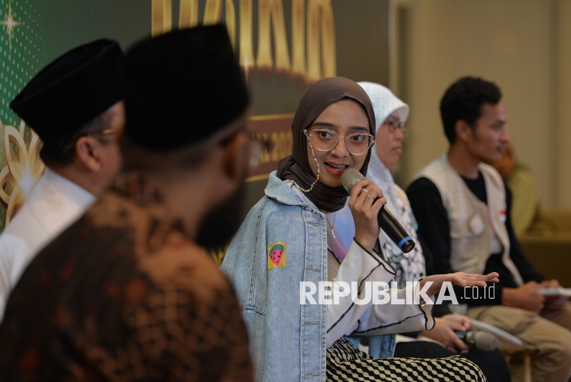 Di Acara Dzikir Nasional Republika, Chiki Fawzi: Jangan Lupakan Sumatra dan Palestina