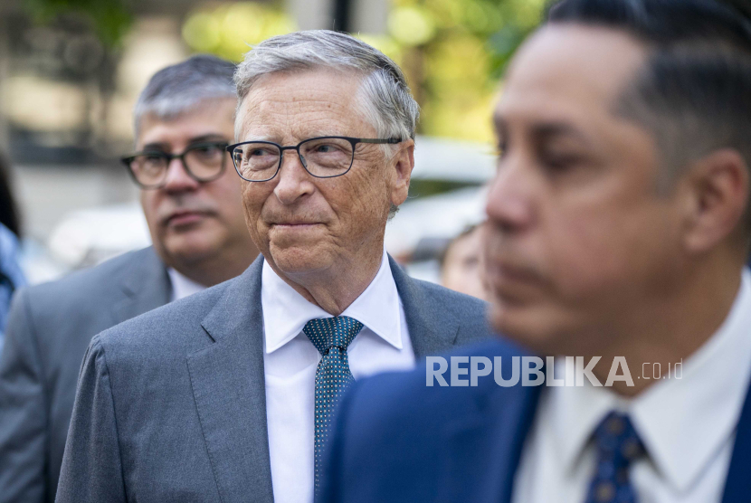 Bos Microsoft sekaligus Pendiri Yayasan Bill and Melinda Gates, Bill Gates.