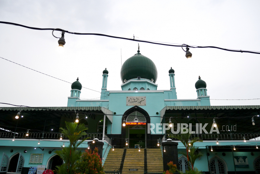 Salah satu masjid di Kota Yogyakarta yang terletak di kawasan Kotabaru, Masjid Syuhada.