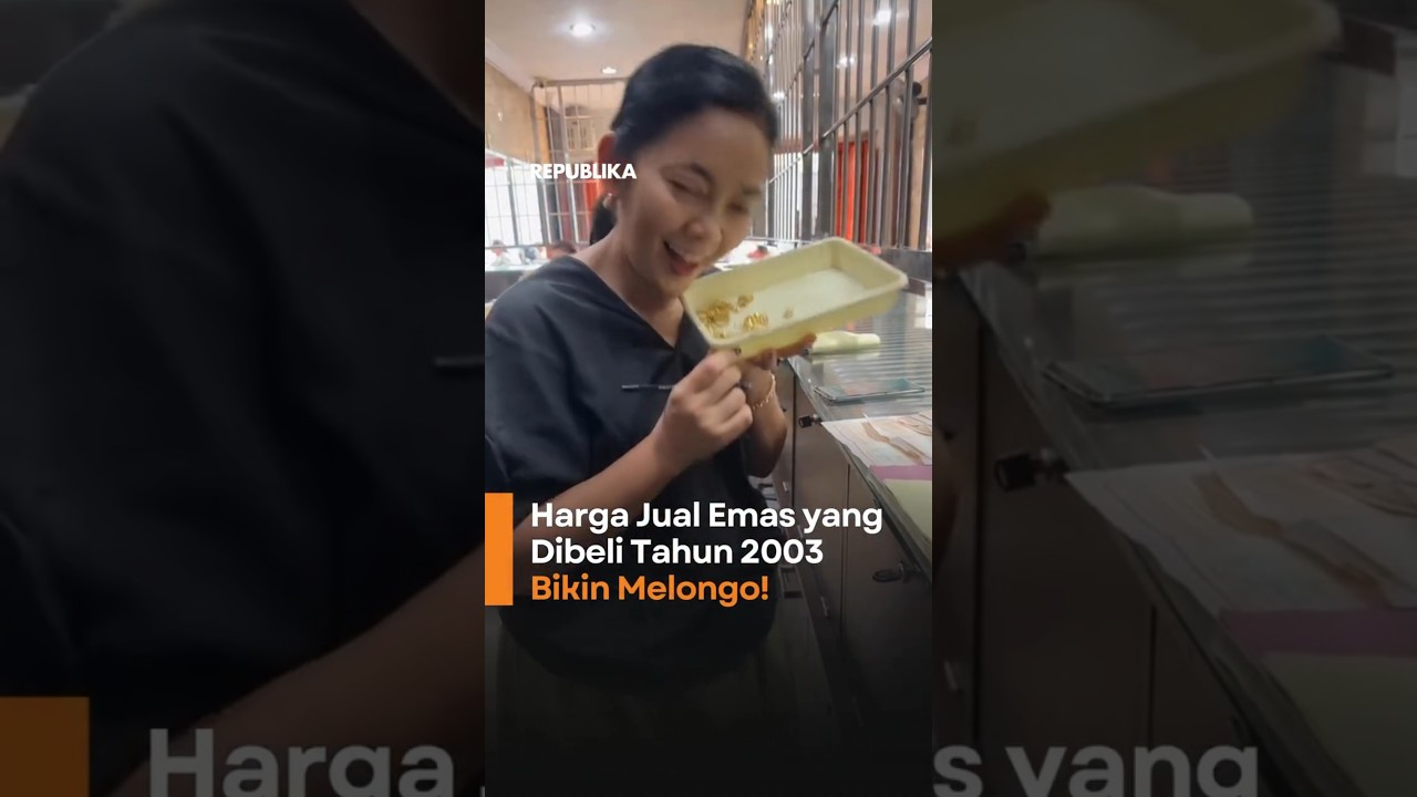 Harga Jual Emas yang Dibeli Tahun 2003 Dari Harga Rp 41 Juta Kini Hampir Rp 1 Miliar