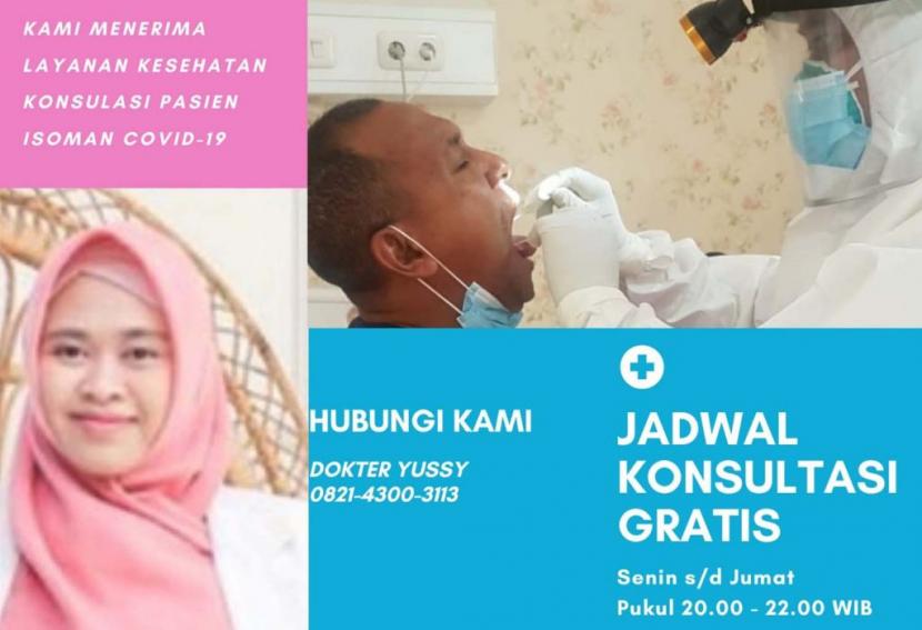 Dokter Perempuan Ini Buka Konsultasi Gratis Pasien Isoman