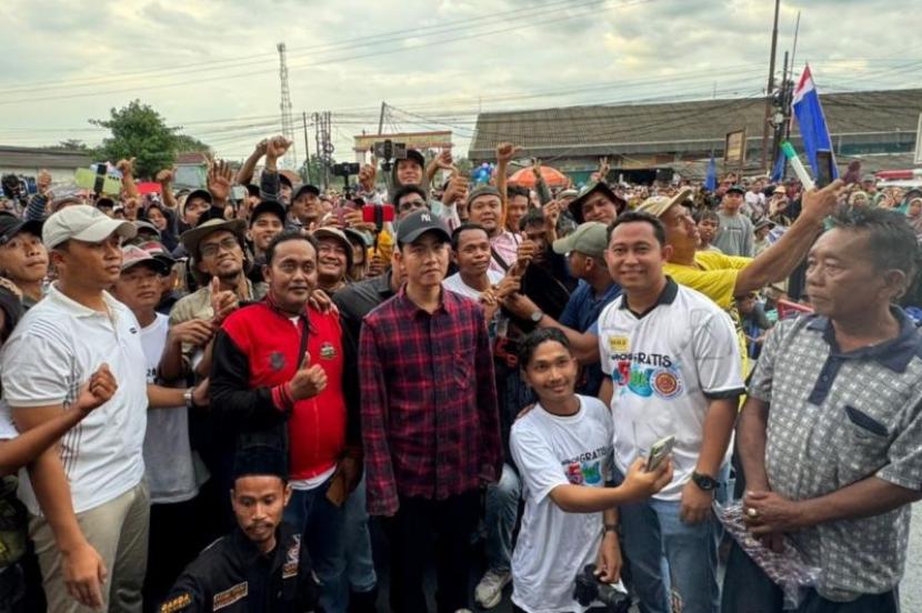 Gibran Rakabuming Hadiri Mancing Mania Gratis di Bekasi