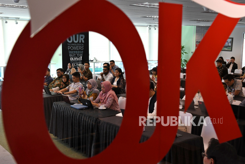 Ilustrasi Otoritas Jasa Keuangan (OJK).  Otoritas Jasa Keuangan (OJK) menilai persaingan penyaluran pembiayaan antarlembaga jasa keuangan akan semakin ketat pada 2021.