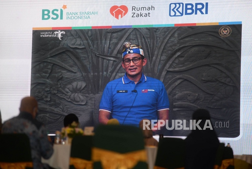 Menteri Pariwisata dan Ekonomi Kreatif Sandiaga Uno 