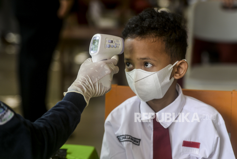 Kota Jakarta Selatan sudah mulai vaksinasi Covid-19 anak 6-11 tahun (Foto: vaksinasi anak)