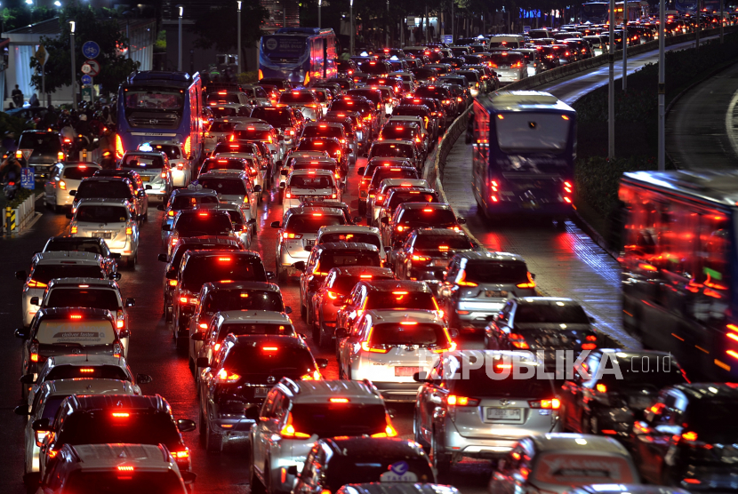 Kemacetan Jakarta (ilustrasi)