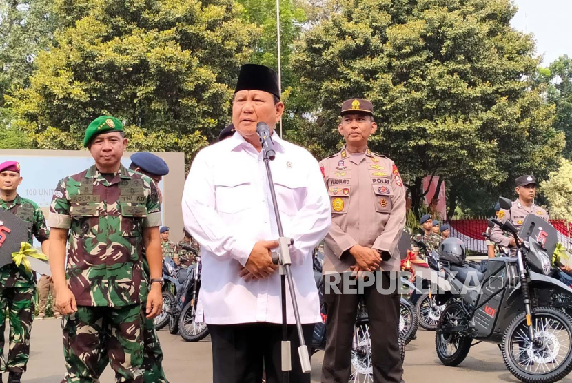 Menteri Pertahanan (Menhan) Prabowo Subianto. Prabowo dinilai memiliki integritas dan loyalitas 