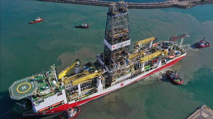 Kapal Turki ‘Fatih’ mulai eksplorasi minyak dan gas di Laut Hitam