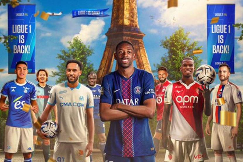 Jadwal Liga Prancis: PSG hadapi Toulouse, Lyon vs Marseille.