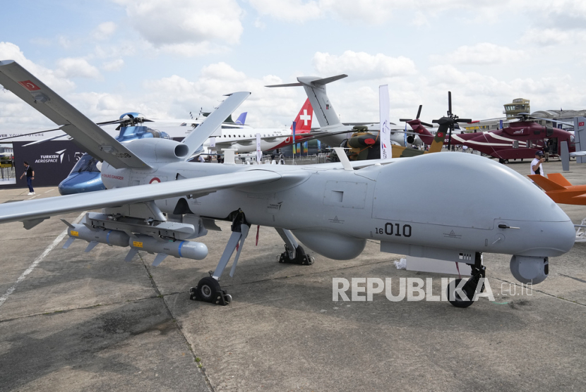 ANKA drone yang dikembangkan oleh Turkish Aerospace Industries.  