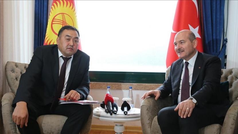 Menteri Dalam Negeri Turki bertemu dengan mitra Kirgistan di Istanbul