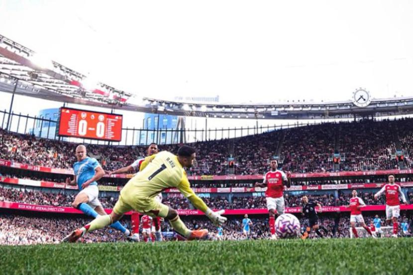 Gol telat Martinelli selamatkan Arsenal dari kekalahan lawan Manc City.