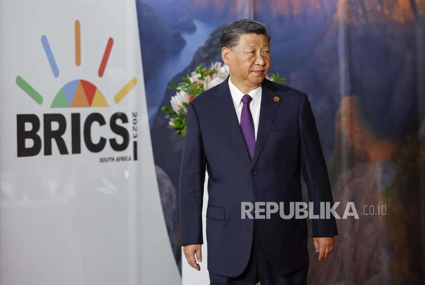 Presiden Cina Xi Jinping mengatakan, koalisi BRICS akan secara aktif memperluas keanggotaannya.