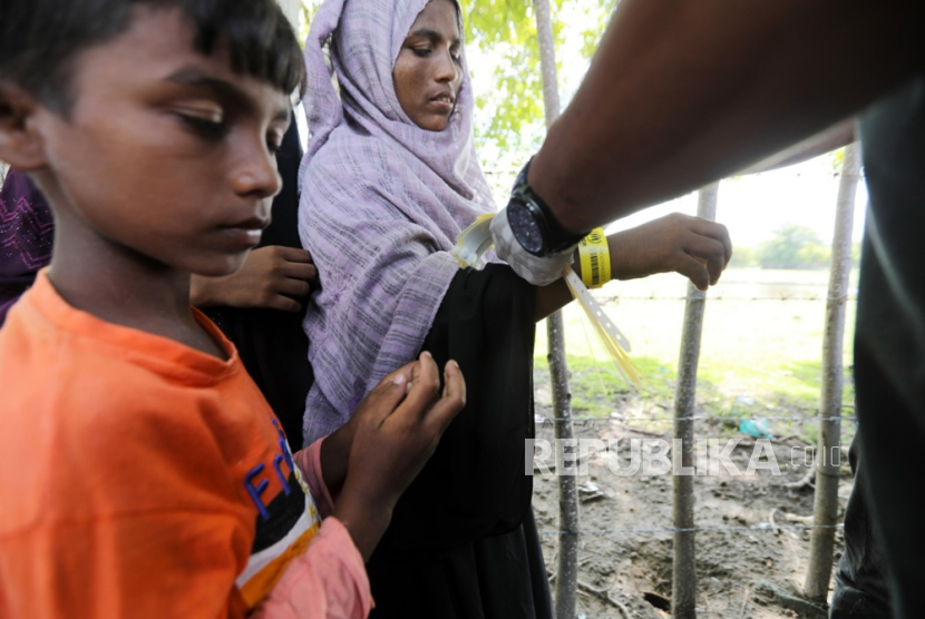 Pengungsi Rohingya (ilustrasi)