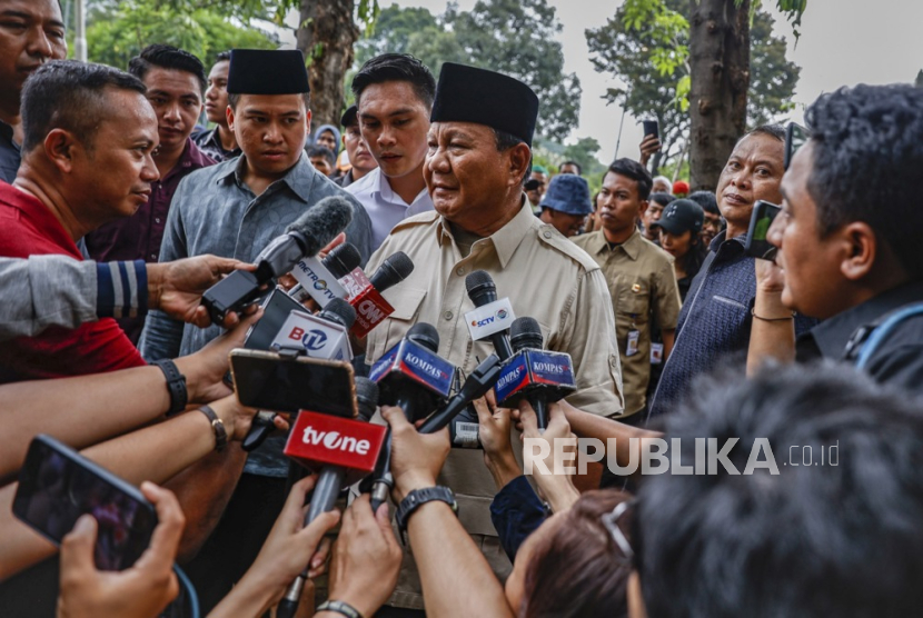 Capres Prabowo Subianto. Ketum Pemuda Al Khairiyah sebut TKN Fanta sukses dalam memenangkan Prabowo-Gibran.