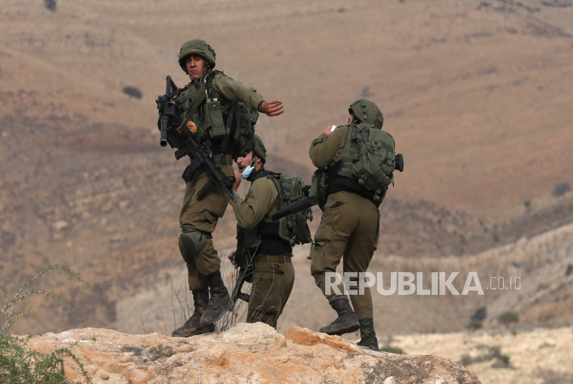PBB meminta penyelidikan penembakan bocah Palestina oleh militer Israel. Ilustrasi tentara Israel