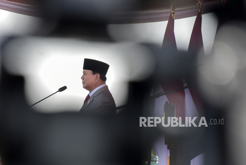 Capres sekaligus Menteri Pertahanan Prabowo Subianto.