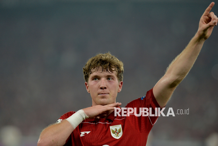 Penyerang timnas Indonesia Ole Romeny 